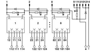 Aktivní modul UMK- 8 RELS/KSR-G24/21-21/PLC PHOENIX CONTACT 2976187