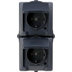 136915009 NAUTIC - double earthed socket