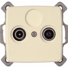 922901087 Antenna socket 2-fach TV/RF si