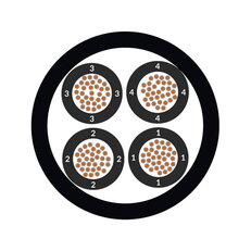 Železniční kabel ÖLFLEX TRAIN 350 300V 2X1 LAPP 15350000