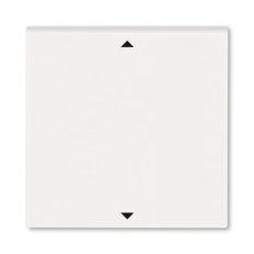 Kryt spínače žaluziového 3299H-A00110 68 perleťová/ledová bílá Levit ABB