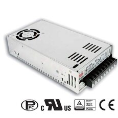 Spínaný zdroj uzavřený 4CH 316W 24V MEAN WELL QP-320D