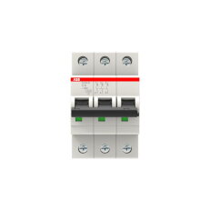 S203M-C8 3 fázový jistič 8 A char. C 10kA ABB 2CDS273001R0084