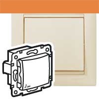 VA BÉŽ. SPÍNAČ Č.1 IP44 LEGRAND 774101RD