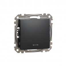Sedna D/E Spínač řazení 1 signalizační kontrolka Antracit SCHNEIDER SDD114101N