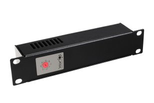 Termostatická jednotka 1U bimetalová pro topení BK do 19" lišt, BTR-10-H-B