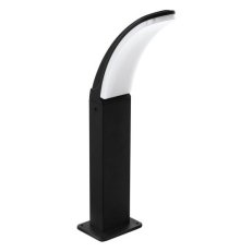 Venkovní svítidlo se soklem FIUMICINO LED černá/bílá 11,5W IP44 EGLO 98151
