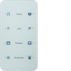 Dotykový sensor 4-násobný komfort R.1 sklo, bílá BERKER 75144160