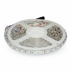 LED Strip SMD5050 60 LEDs Red Waterproof, VT-5050 IP65 V-TAC SKU2152