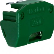 Kontrolka pro 2polový vypínač IP66,24V, ISO-Panzer IP66, zelená BERKER 1614