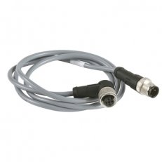 Schneider XZCRV1512040A1 Prodlužovací kabel PVC s konektory M12, 3 vodiče, L=1m