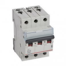 TX3 JISTIČ, 3 PÓLOVÝ, CHAR. D, 13A 6000A LEGRAND 403754