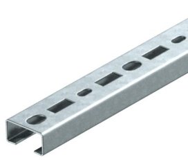 OBO CML3518P0500FS Profilová lišta děrovaná šířka výřezu 17mm 500x35x18 Ocel