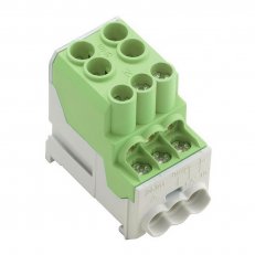 Svorka k rozvádění napájení WPD 100 2X25/6X10 GN WEIDMÜLLER 1561930000