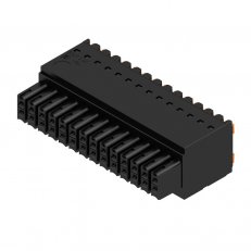 Zásuvný konektor DPS B2CF 3.50/28/180 SN BK BX WEIDMÜLLER 1277590000
