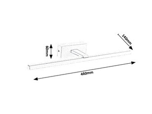 Albina LED 8W IP23 bílá 4000K 450lm RABALUX 1448