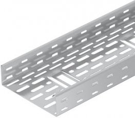 OBO DKS 640 A2 Kabelový žlab DKS děrováno s výv. otv. ve dně 60x400x3000 Nerez