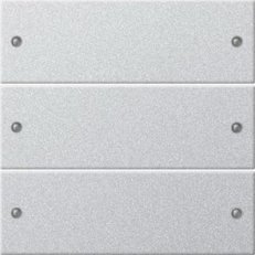 Kolébková sada 3x System 55 barva hliníku (lak) GIRA 218326