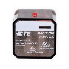 Výkonové relé 3 přepínací kontakty 16A 230VAC Faston 187 SCHRACK RM772730--