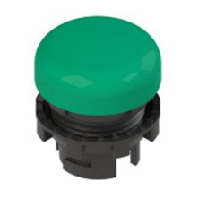 PIZZATO Kontrolka, zelená, s optickou čočkou, kovový kroužek