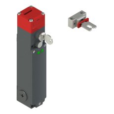 PIZZATO Bezpečnostní spínač (el. magn.) 3NC/1NC, uzam., 24V, 2 x LED,klíč F28
