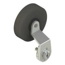 PIZZATO Přídavná kladka 1 x stavitelná, VFLE51-R5 s gum rolnou 40 mm, pro FR ...