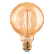 Světelný zdroj E27-LED G95 4W jantar 1700K EGLO 110064