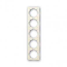 ABB Impuls 1754-0-4316 Rámeček pětinásobný,pro vodorovnou i svislou montáž