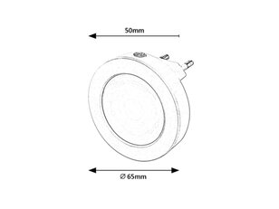 Pumpkin LED 0,5W IP20 bílá 3000K 5lm RABALUX 2282