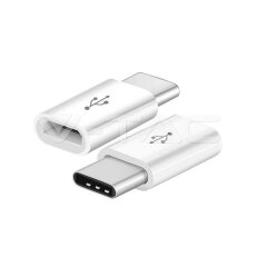Micro USB To Type C Adaptor White , VT-5149 V-TAC SKU8472