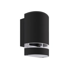 Nástěnná venkovní lampa BRUNO GU10 C max. 35W IP54 černá Ideus 04004