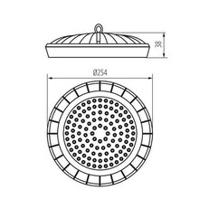 LED svítidlo HB UFO LED 100W-NW  MILEDO, KANLUX 31405