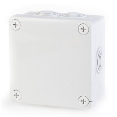 Rozbočovací krabice CUBIK IP55 100x100x50mm s vývodkami 960°C SCAME 688.004