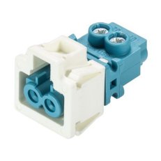 zásuvka vestavná, 2-pól, gesis mini GST 15i2, samice, barva modrá, code 2