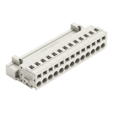 Konektor s pájecími piny CAGE CLAMP 2,5mm2 šedá 13pól. WAGO 721-613