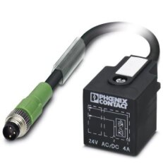 SAC-3P-M 8MS/0,9-PUR/A-1L-V Kabel senzoru/aktoru 1419559
