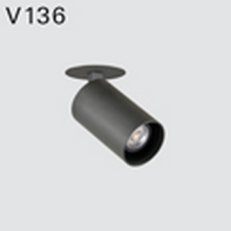 Vestavné svítidlo DEOS V136-Q0.110/16b Pro LED PAR16 retrofit 2