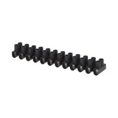 Svorkovnice instalační EKL 1 S 12x1 5÷6mm2 T80 PP černá povrch. upr. ocel