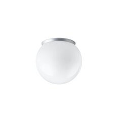 Přisazené LED svítidlo s plastovým stínidlem SKAT 1 8W IP65 DALI 3K stříbro