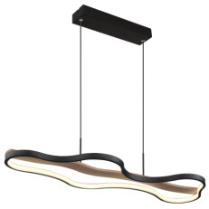 Závěsné svítidlo BEZZY černá LED 30W 230V, 3750lm, 2700-6000K GLOBO 67181H