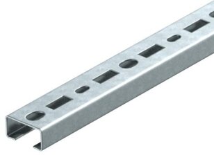 OBO CMS3518P0600FT Profilová lišta, šířka výřezu 17mm, 600x35x18, Ocel, St