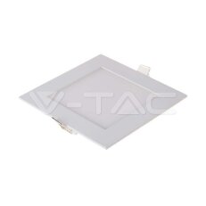 18W LED Premium Panel Downlight Square 6400K V-TAC SKU214871
