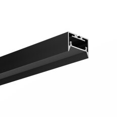 LED hliníkový profil KLUŚ GIZA-LL-ZMG 2m, černá ALUMIA A04501A07_2