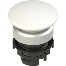 Prosvětlené tlačítko 36 mm d22mm Bez symbolu Hřibové bílá plast chrom IP67