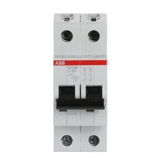 S202M-C40 2F jistič 40 A char. C 10kA ABB 2CDS272001R0404