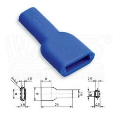 KRT2-63-PVC-BL kryt pro lisovací konekto