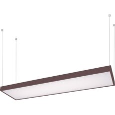 Závěsné svítidlo Quatro panel S 1200x300 závěs hnědá 60W IP20 LED 4000K