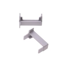 Pár koncovek profilu 2SP-S stříbrné T-LED 096657