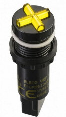 Ukazatel stavu SUS-01 Y/Y 60DC P 22mm žlutá/žlutá ELECO 31012088