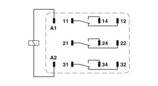 Jednotlivá relé REL-PR3-120AC/3X21 PHOENIX CONTACT 2903704